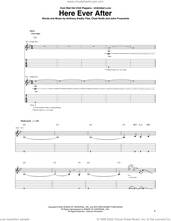 Cover icon of Here Ever After sheet music for guitar (tablature) by Red Hot Chili Peppers, Anthony Kiedis, Chad Smith, Flea and John Frusciante, intermediate skill level