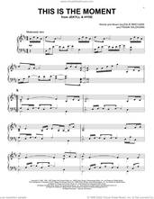 Cover icon of This Is The Moment (from Jekyll and Hyde) sheet music for piano solo by Leslie Bricusse and Frank Wildhorn, intermediate skill level