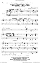 Cover icon of To Praise The Lord sheet music for choir (SSA: soprano, alto) by Joseph M. Martin, intermediate skill level