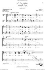 Cover icon of O Be Joyful (Jubilate Deo) sheet music for choir (SATB: soprano, alto, tenor, bass) by John Leavitt and Psalm 100, intermediate skill level