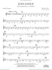 Cover icon of Juba Dance (from Symphony No. 1) sheet music for concert band (bass clarinet in Bb) by Florence Price and Jay Bocook, intermediate skill level