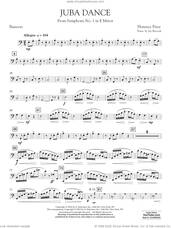 Cover icon of Juba Dance (from Symphony No. 1) sheet music for concert band (bassoon) by Florence Price and Jay Bocook, intermediate skill level