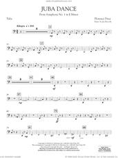 Cover icon of Juba Dance (from Symphony No. 1) sheet music for concert band (tuba) by Florence Price and Jay Bocook, intermediate skill level