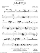 Cover icon of Juba Dance (from Symphony No. 1) sheet music for concert band (mallet percussion) by Florence Price and Jay Bocook, intermediate skill level