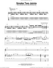 Cover icon of Smoke Two Joints sheet music for guitar (tablature, play-along) by Sublime, Chris Kay and Michael Kay, intermediate skill level