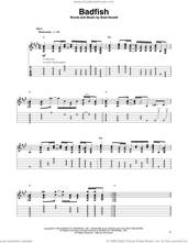 Cover icon of Badfish sheet music for guitar (tablature, play-along) by Sublime and Brad Nowell, intermediate skill level
