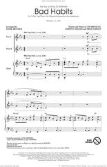 Cover icon of Bad Habits (arr. Mark Brymer) sheet music for choir (2-Part) by Ed Sheeran, Mark Brymer, Fred Gibson and Johnny McDaid, intermediate duet
