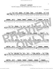 Cover icon of Crazy Army sheet music for Snare Drum Solo (percussions, drums) by Ed Lemley, classical score, intermediate skill level
