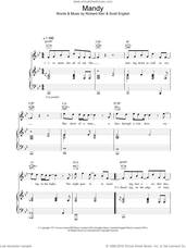 Cover icon of Mandy sheet music for voice, piano or guitar by Westlife, intermediate skill level