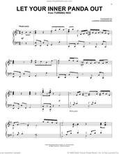 Cover icon of Let Your Inner Panda Out (from Turning Red) sheet music for piano solo by Ludwig Göransson, intermediate skill level