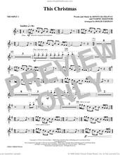 Cover icon of This Christmas (arr. Roger Emerson) (complete set of parts) sheet music for orchestra/band by Roger Emerson, Donny Hathaway and Nadine McKinnor, intermediate skill level