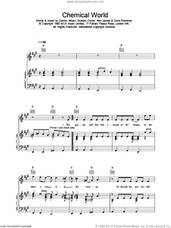 Cover icon of Chemical World sheet music for voice, piano or guitar by Blur, intermediate skill level