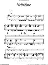 Cover icon of Darkside Lightside sheet music for voice, piano or guitar by Tim Wheeler, intermediate skill level