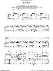Cover icon of Exodus sheet music for voice, piano or guitar by The Levellers, intermediate skill level