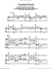 Cover icon of Forgotten Ground sheet music for voice, piano or guitar by The Levellers, intermediate skill level