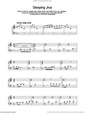 Cover icon of Sleeping Jiva sheet music for voice, piano or guitar by Kula Shaker, intermediate skill level