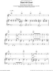 Cover icon of Start All Over sheet music for voice, piano or guitar by Kula Shaker, intermediate skill level