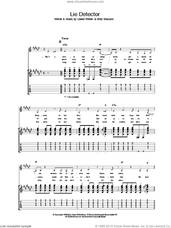 Cover icon of Lie Detector sheet music for guitar (tablature) by Sleeper, intermediate skill level