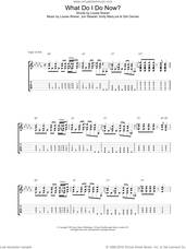 Cover icon of What Do I Do Now? sheet music for guitar (tablature) by Sleeper, intermediate skill level
