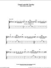 Cover icon of Good Luck Mr Gorsky sheet music for guitar (tablature) by Sleeper, intermediate skill level