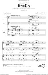 Cover icon of ocean eyes (arr. Roger Emerson) sheet music for choir (SSA: soprano, alto) by Billie Eilish and Roger Emerson, intermediate skill level