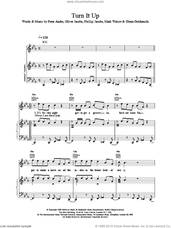 Cover icon of Turn It Up sheet music for voice, piano or guitar by Peter Andre, intermediate skill level