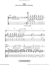 Cover icon of She sheet music for guitar (tablature) by Suede, intermediate skill level