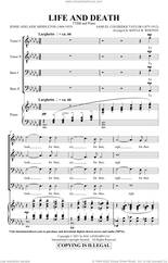 Cover icon of Life And Death (arr. Khyle B. Wooten) sheet music for choir (TTBB: tenor, bass) by Samuel Coleridge Taylor, Khyle B. Wooten and Jessie Adelaide Middleton, intermediate skill level