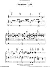 Cover icon of Anywhere For You sheet music for voice, piano or guitar by Backstreet Boys, intermediate skill level