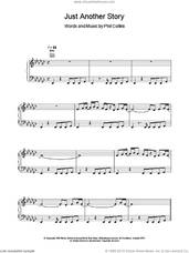 Cover icon of Just Another Story sheet music for voice, piano or guitar by Phil Collins, intermediate skill level