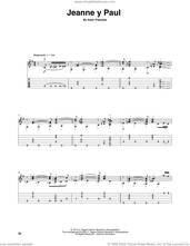 Cover icon of Jeanne Y Paul (arr. Celil Refik Kaya) sheet music for guitar solo by Astor Piazzolla and Celil Refik Kaya, classical score, intermediate skill level