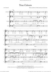 Cover icon of True Colours (arr. Sam Burns) sheet music for choir (SSATTB) by Cyndi Lauper, Sam Burns, Billy Steinberg and Tom Kelly, intermediate skill level