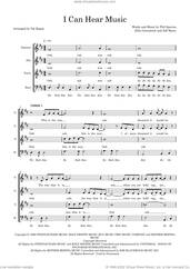 Cover icon of I Can Hear Music (arr. Val Regan) sheet music for choir (SATB: soprano, alto, tenor, bass) by The Beach Boys, Val Regan, Ellie Greenwich, Jeff Barry and Phil Spector, intermediate skill level