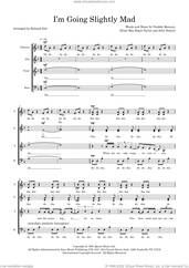 Cover icon of I'm Going Slightly Mad (arr. Richard Salt) sheet music for choir (SSAATTBB) by Queen, Richard Salt, Brian May, Freddie Mercury, John Deacon and Roger Taylor, intermediate skill level