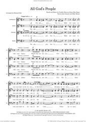 Cover icon of All God's People (arr. Richard Salt) sheet music for choir (SSAATB) by Queen, Richard Salt, Brian May, Freddie Mercury, John Deacon, Mike Moran and Roger Taylor, intermediate skill level