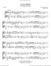 Cover icon of Lullabye (Goodnight, My Angel) sheet music for two violins (duets, violin duets) by Billy Joel, intermediate skill level