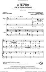 Cover icon of La Vie En Rose (Take Me To Your Heart Again) (arr. Paris Rutherford) sheet music for choir (SATB: soprano, alto, tenor, bass) by Édith Piaf, Paris Rutherford, Mack David and Marcel Louiguy, intermediate skill level