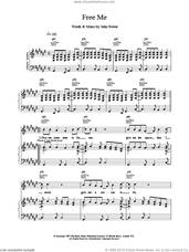 Cover icon of Free Me sheet music for voice, piano or guitar by John Power, intermediate skill level