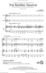 Cover icon of The Beatles: Rewind (Medley) (arr. Mark Brymer) sheet music for choir (2-Part) by The Beatles, Mark Brymer, George Harrison, John Lennon and Paul McCartney, intermediate duet