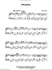 Cover icon of Willoughby sheet music for piano solo by Patrick Doyle, intermediate skill level