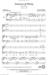 Cover icon of Pastures Of Plenty (arr. Emily Crocker) sheet music for choir (SAB: soprano, alto, bass) by Woody Guthrie and Emily Crocker, intermediate skill level