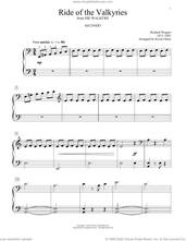 Cover icon of Ride Of The Valkyries (arr. Kevin Olson) sheet music for piano four hands by Richard Wagner and Kevin Olson, classical score, intermediate skill level