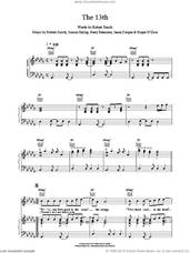 Cover icon of The 13th sheet music for voice, piano or guitar by The Cure, intermediate skill level