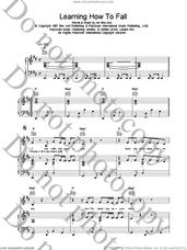 Cover icon of Learning How To Fall sheet music for voice, piano or guitar by Bon Jovi, intermediate skill level