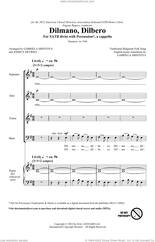 Cover icon of Dilmano, Dilbero (arr. Gabriela Hristova and Joshua DeVries) sheet music for choir (SATB Divisi) by Traditional Bulgarian Folk Song, Gabriela Hristova and Joshua DeVries, intermediate skill level