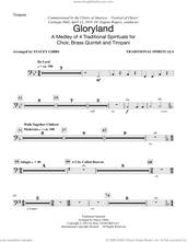 Cover icon of Gloryland: A Medley of Four Traditional Spirituals (COMPLETE) sheet music for orchestra/band (Instrumental Accompaniment) by Stacey V. Gibbs, intermediate skill level