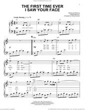 Cover icon of The First Time Ever I Saw Your Face (arr. Phillip Keveren) sheet music for piano solo by Roberta Flack, Phillip Keveren and Ewan MacColl, easy skill level