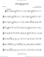 Cover icon of Dos Oruguitas (from Encanto) sheet music for ocarina solo by Lin-Manuel Miranda and Sebastian Yatra, intermediate skill level