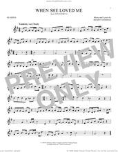 Cover icon of When She Loved Me (from Toy Story 2) sheet music for ocarina solo by Sarah McLachlan and Randy Newman, intermediate skill level
