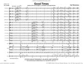 Cover icon of Good Times (COMPLETE) sheet music for jazz band by Carl Strommen, intermediate skill level